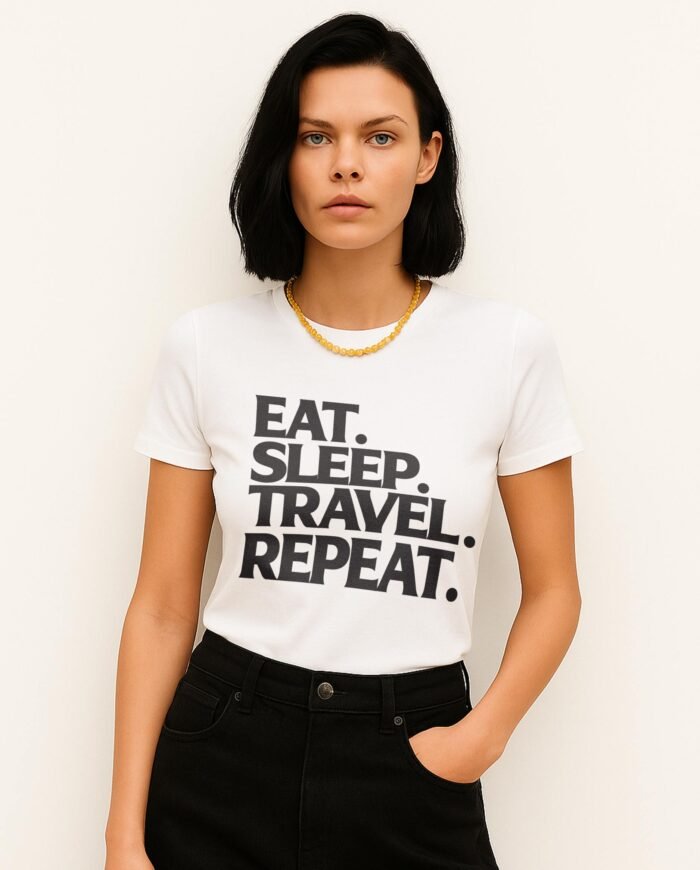 Eat Sleep Travel Repeat T-shirt
